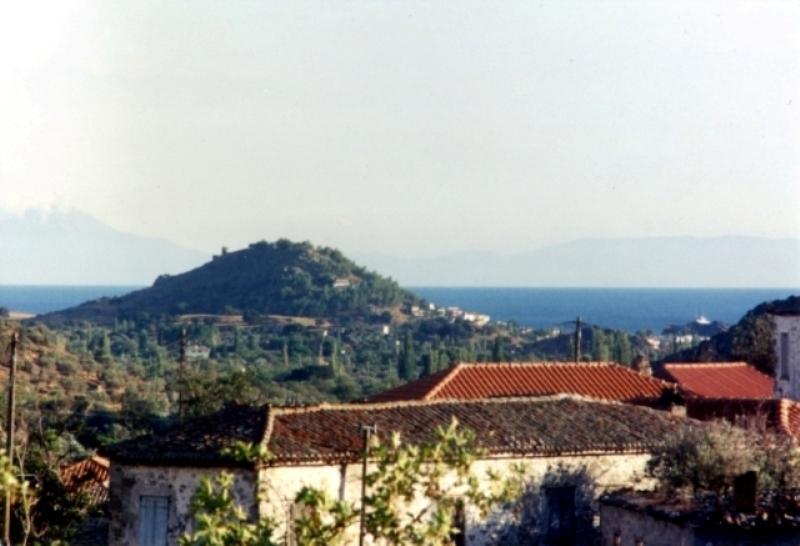 Villa Notia Skála Eresoú Habitación foto